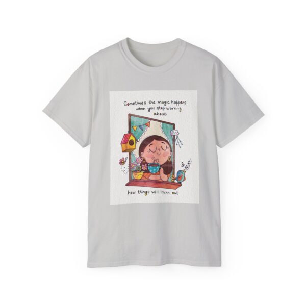 Inspirational Unisex Ultra Cotton Tee, Cute Graphic Shirt - Image 2