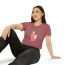 Women's Festival Crop Top, Funny Graphic Tee