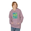 Vibrant Fleece Hoodie with Inspirational Design, Cozy Layer for Every Season