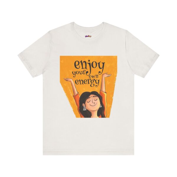 Energetic Vibes Unisex Tee, Positive Affirmation Shirt - Image 5
