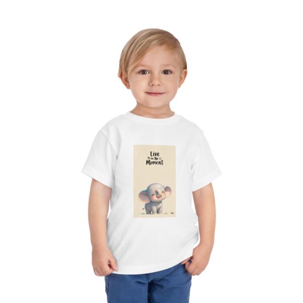 Cute Elephant Toddler Tee, Inspirational Kids Shirt, Birthday Gift - Image 5