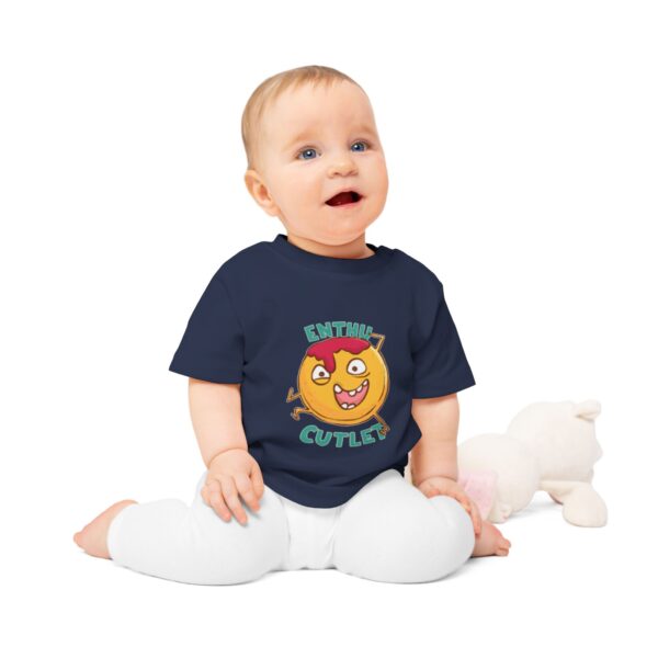 Enthusiastic Cutlet Baby T-Shirt - Image 6