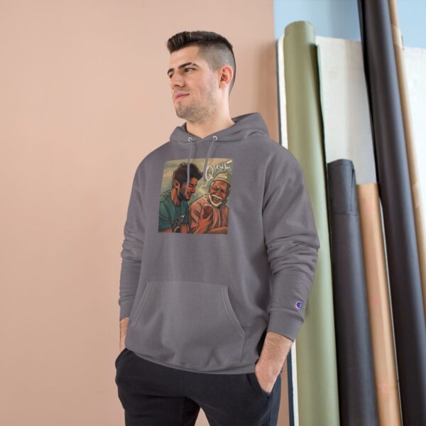 Champion Hoodie with Unique Artwork - Image 8