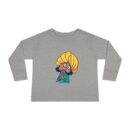 Whimsical Toddler Long Sleeve Tee with Fun Character Design