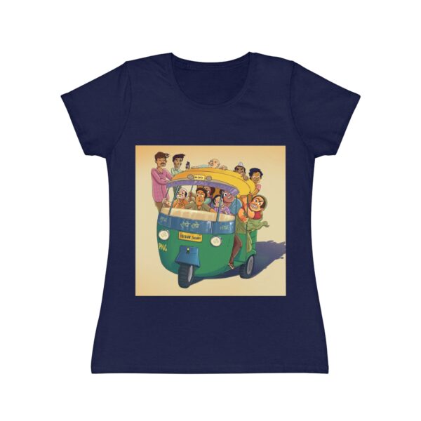 Colorful Women's Graphic Tee, Vibrant Everyday Shirt - Image 5