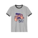 Funny Unisex Cotton Ringer T-Shirt, Humor Tee