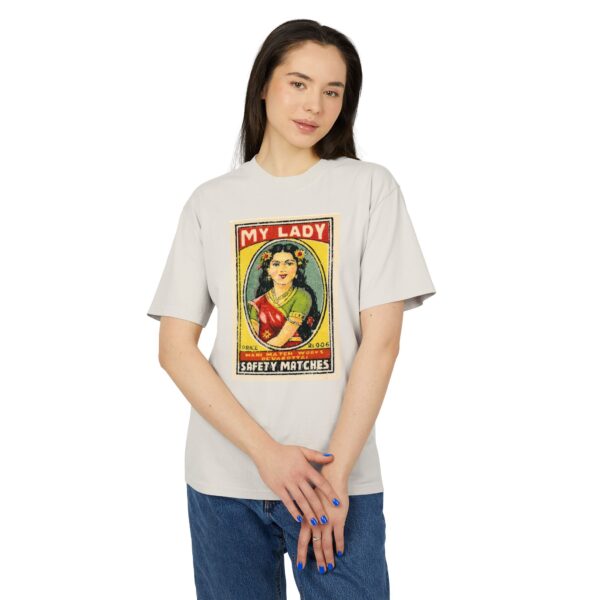 Retro Matchbox Graphic Tee - Vintage Style T-Shirt, Casual Wear, Gift for Her, Hobbyist Apparel, Birthday Gift - Image 4