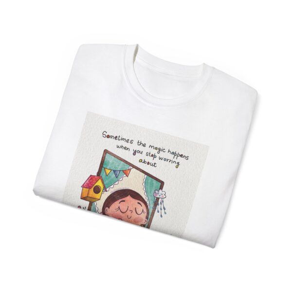 Inspirational Unisex Ultra Cotton Tee, Cute Graphic Shirt - Image 7