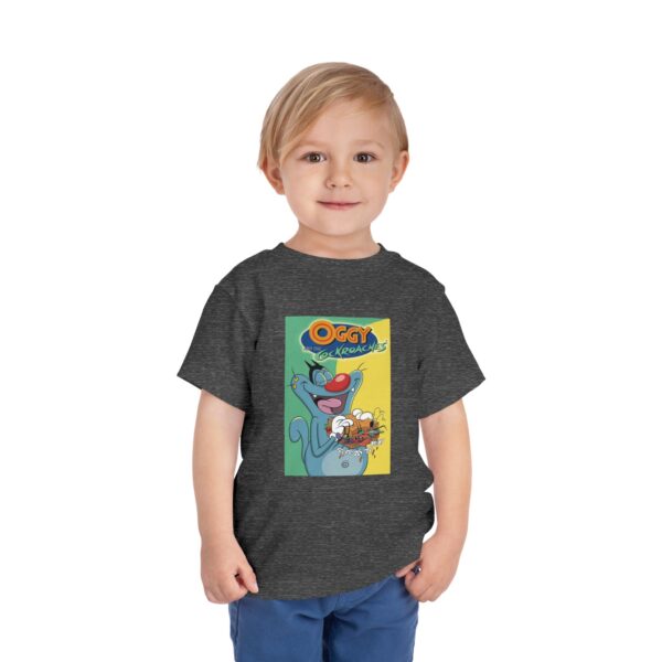 Oggy and the Cockroaches Toddler Tee, Fun Cartoon Shirt - Image 14