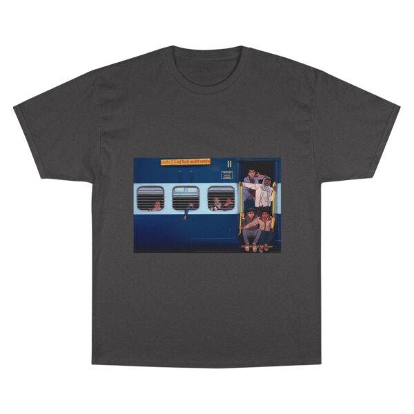 Champion T-Shirt with Urban Travel Design, Casual Wear - Image 5