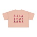 Fun and Expressive Women's Crop Tee with Playful Graphics