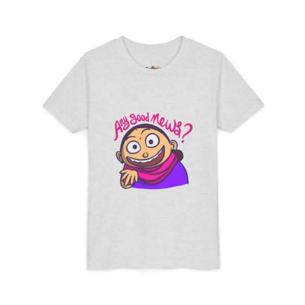 Youth Tee - "Any Good News?" Fun Graphic T-Shirt for Kids, Birthday Gift - Image 9