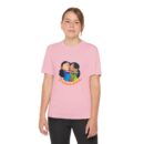 Youth Competitor Tee - Fun Cartoon Design, Kid's Fashion, Playful Gift