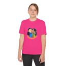 Youth Competitor Tee - Fun Cartoon Design, Kid's Fashion, Playful Gift