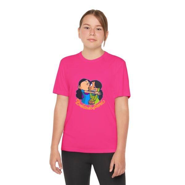 Youth Competitor Tee - Fun Cartoon Design, Kid's Fashion, Playful Gift - Image 8
