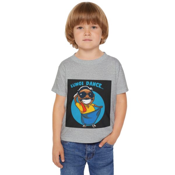 Toddler T-Shirt | Lungi Dance | Fun Music Shirt, Playful Kids Apparel - Image 4