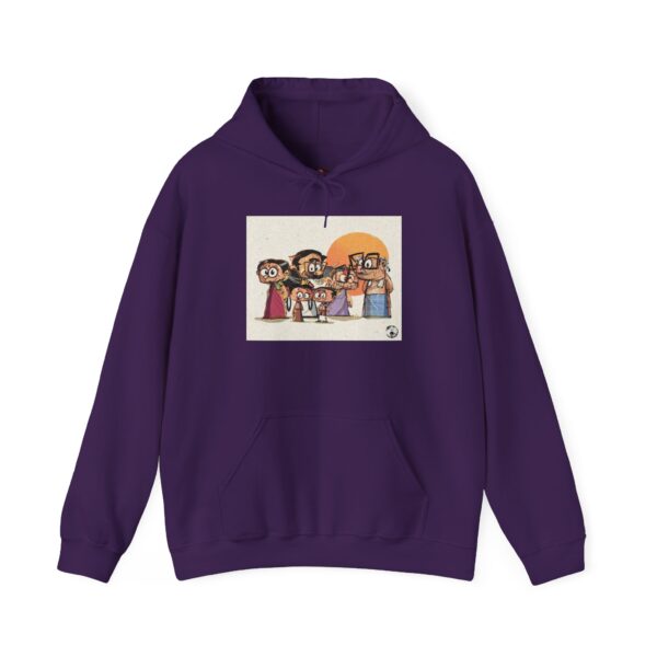 Family Fun Illustrated Hoodie - Image 19