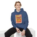 Vibrant Unisex Garment-Dyed Hoodie - Keep Calm & Be Happy