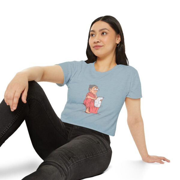 Women's Festival Crop Top, Funny Graphic Tee - Image 12