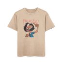 Men's Acid Washed Graphic Tee, Oversized Fun Shirt