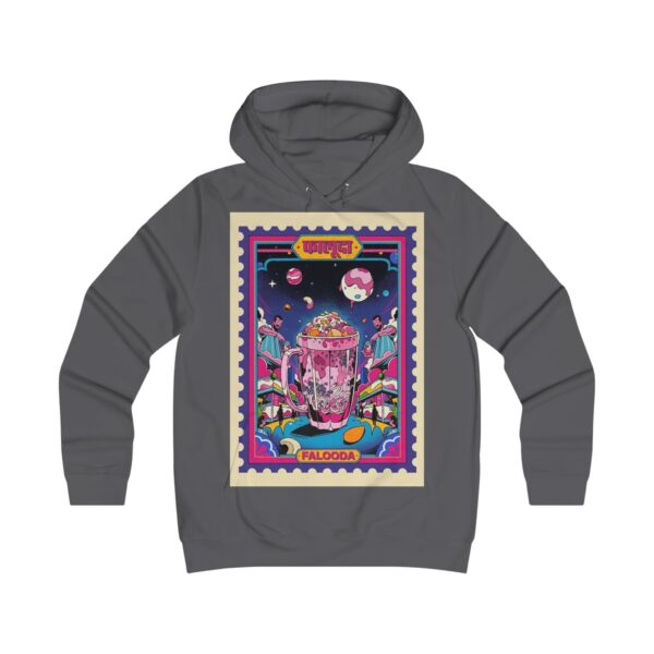 Vibrant Girlie College Hoodie, Cozy Casual Wear, Gifts for Her - Image 6