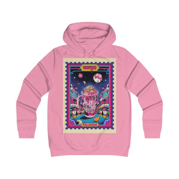 Vibrant Girlie College Hoodie, Cozy Casual Wear, Gifts for Her - Image 8