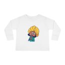 Whimsical Toddler Long Sleeve Tee with Fun Character Design
