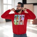 Fun Graphic Zip-Up Hoodie for Unisex