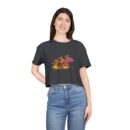 Happy Vibes Women's Crop Tee