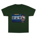Champion T-Shirt with Urban Travel Design, Casual Wear