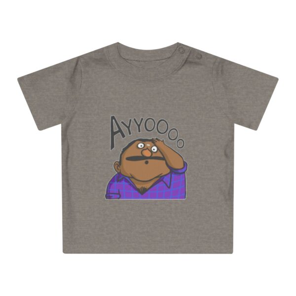 Funny Baby T-Shirt with 'Ayyo' Design, Cute Infant Apparel - Image 5