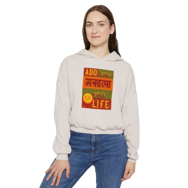 Spice Up Your Style: Women's Cinched Bottom Hoodie, Cozy Pullover for Casual Vibes - Image 8