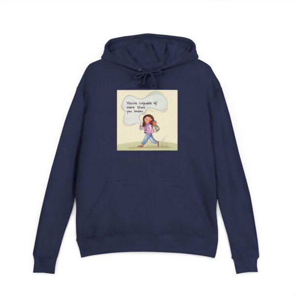 Charming Quote Hoodie for Every Day - Image 5