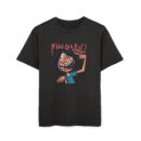 Men's Acid Washed Graphic Tee, Oversized Fun Shirt