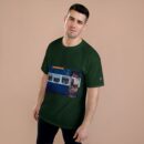 Champion T-Shirt with Urban Travel Design, Casual Wear