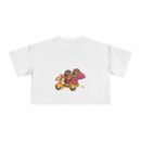 Happy Vibes Women's Crop Tee