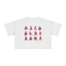Fun and Expressive Women's Crop Tee with Playful Graphics
